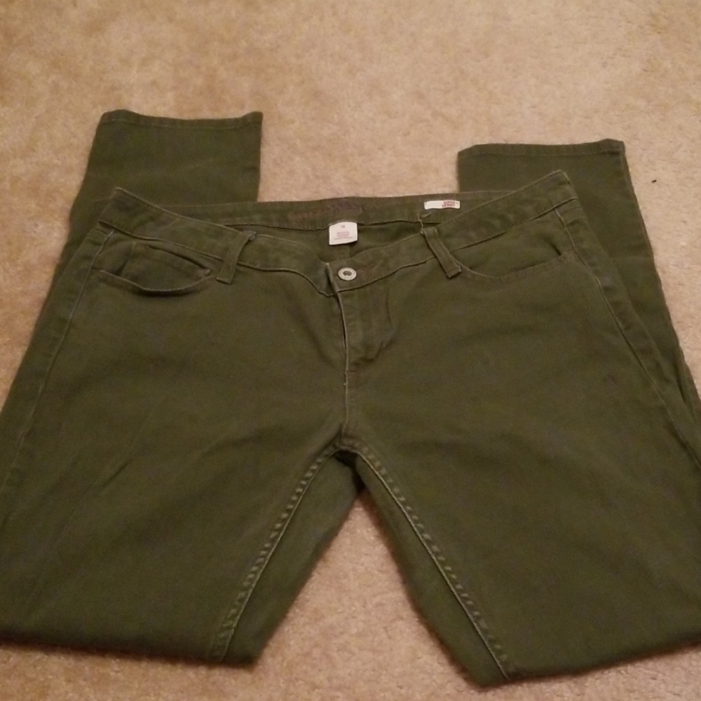 Arizona Jean Co. Green Denim Jeans
